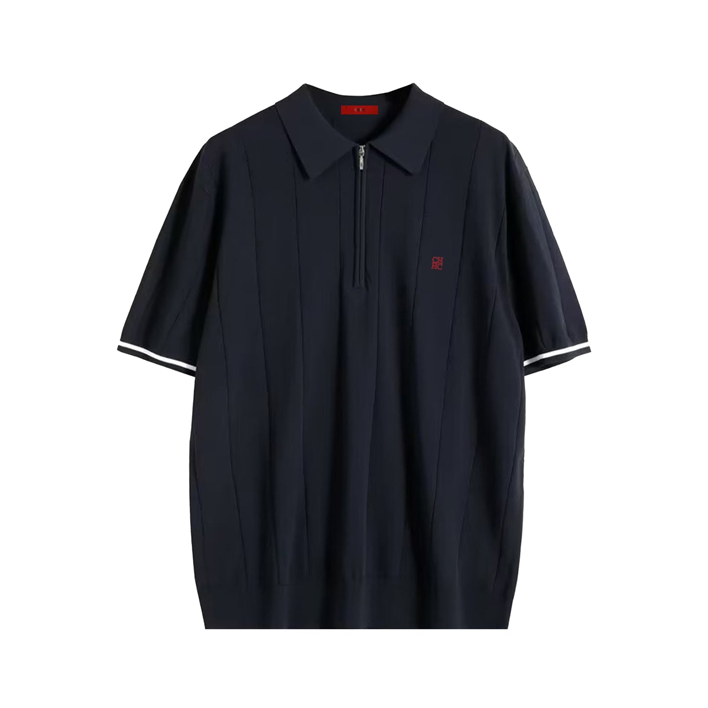 The Santorini Quater Zip Polo