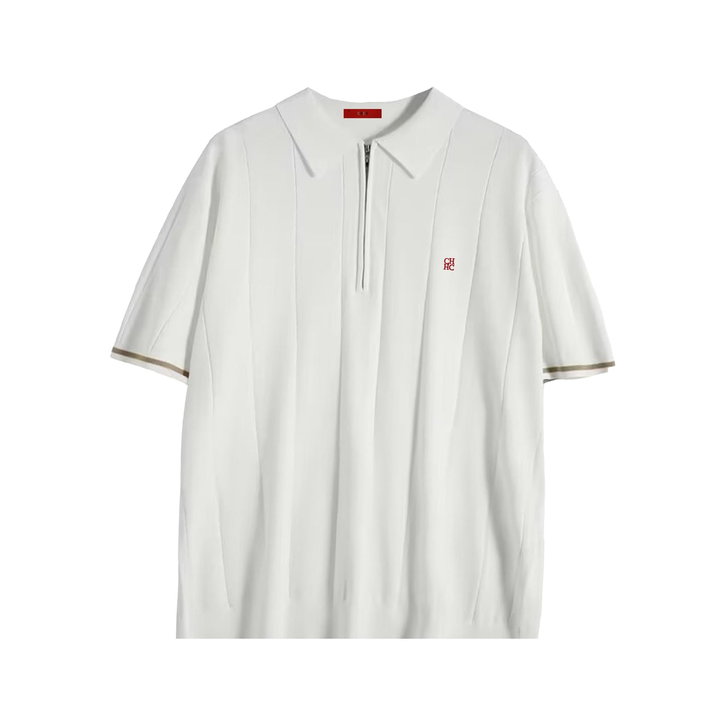 The Santorini Quater Zip Polo