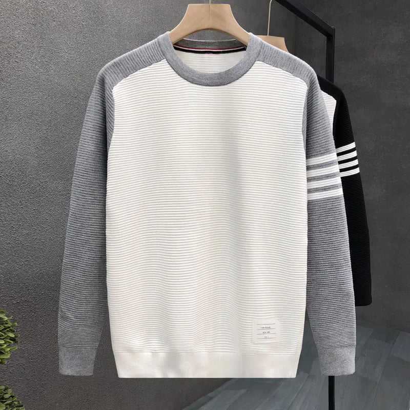Two Tone Waffle Knit